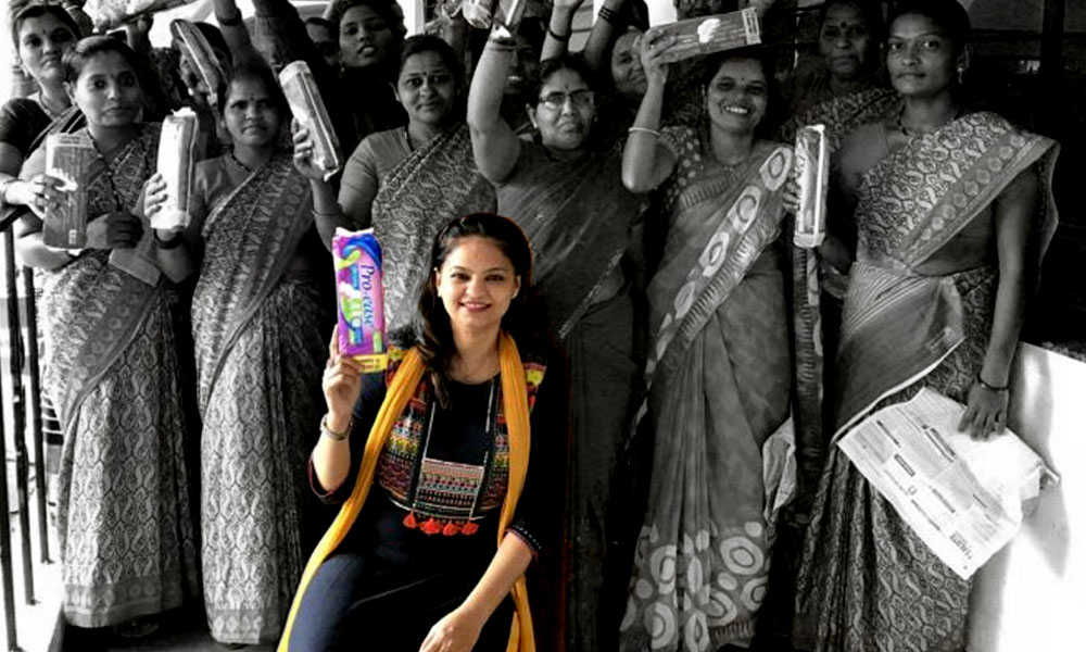 With Happy To Bleed Mantra, This Socialpreneur Is Educating Masses On Menstrual Hygiene Management
