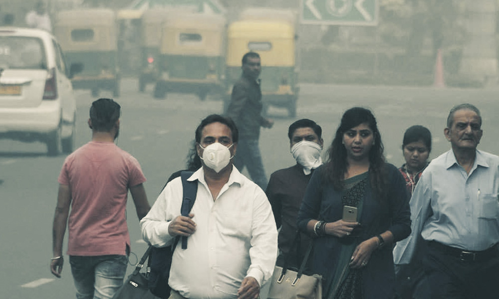 Delhi: Air Pollution Levels Worsen Amid Rising COVID-19 Cases