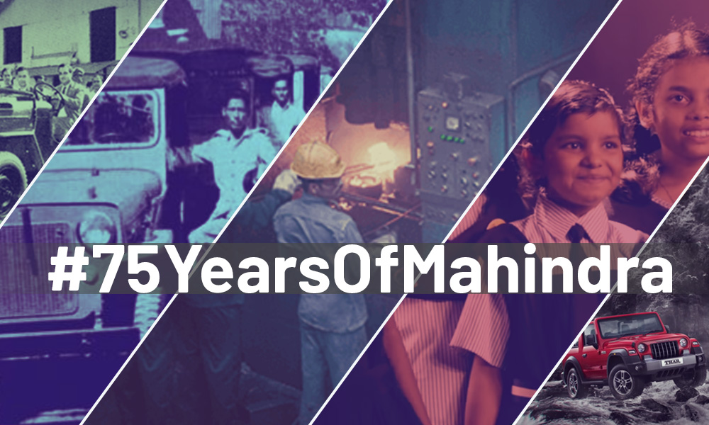 #75YearsOfMahindra: A Mini History Of Carving New Trails And Inspiring Lives