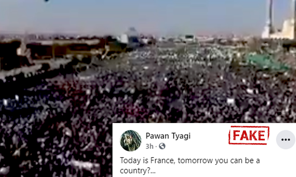 Fact Check: Old Video Of Muslims Celebrating Prophets Birth Circulated As They Protesting Against France