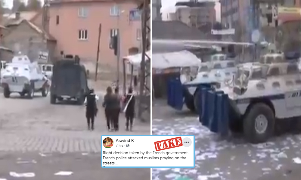 Fact Check: Old Video From Turkey Goes Viral As French Police Attacking Muslim Protesters