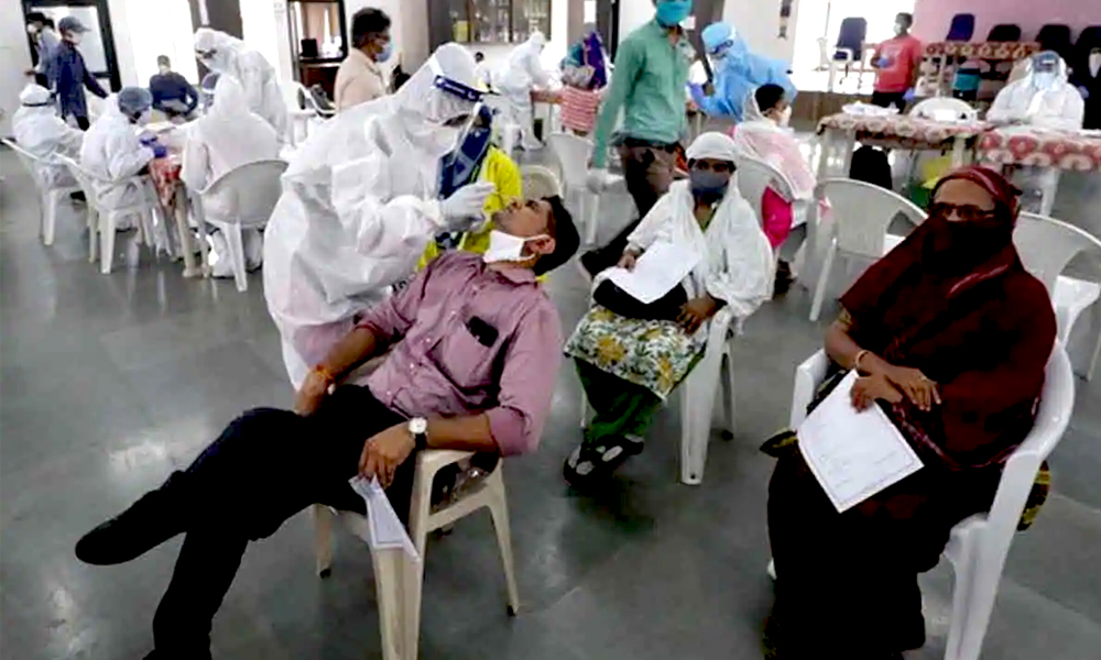 45,231 Fresh Coronavirus Infections In 24 Hours In India, Tally Past 82 Lakh: 10 Points