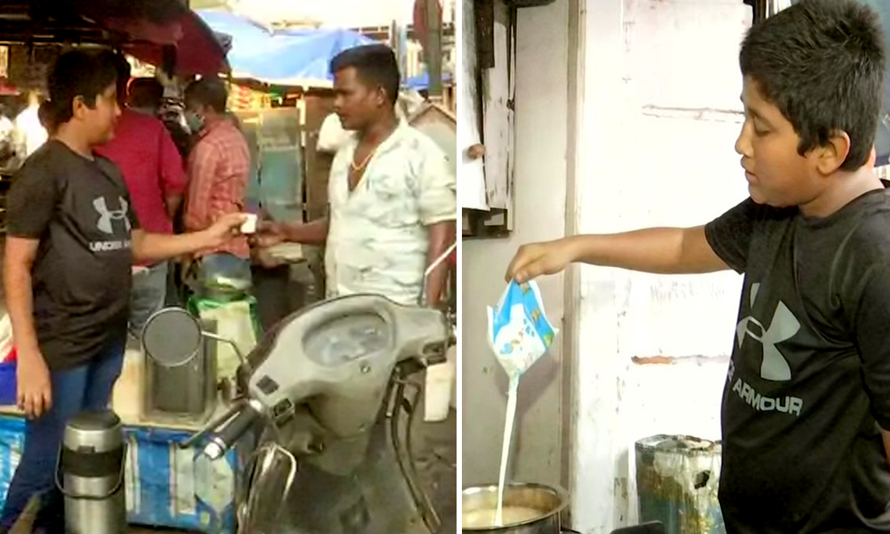 Mumbai Boy Forced To Give Up Studies, Sell Tea After Mother Loses Job Amid Pandemic