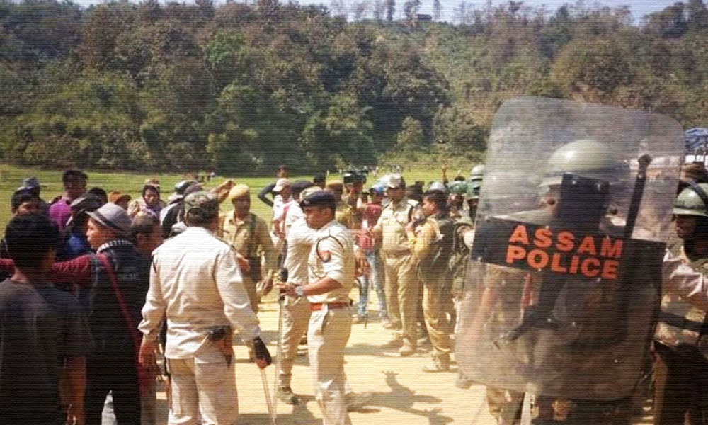 Assam-Mizoram Border Tensions Intensify, Another  Primary School Destroyed In Explosion
