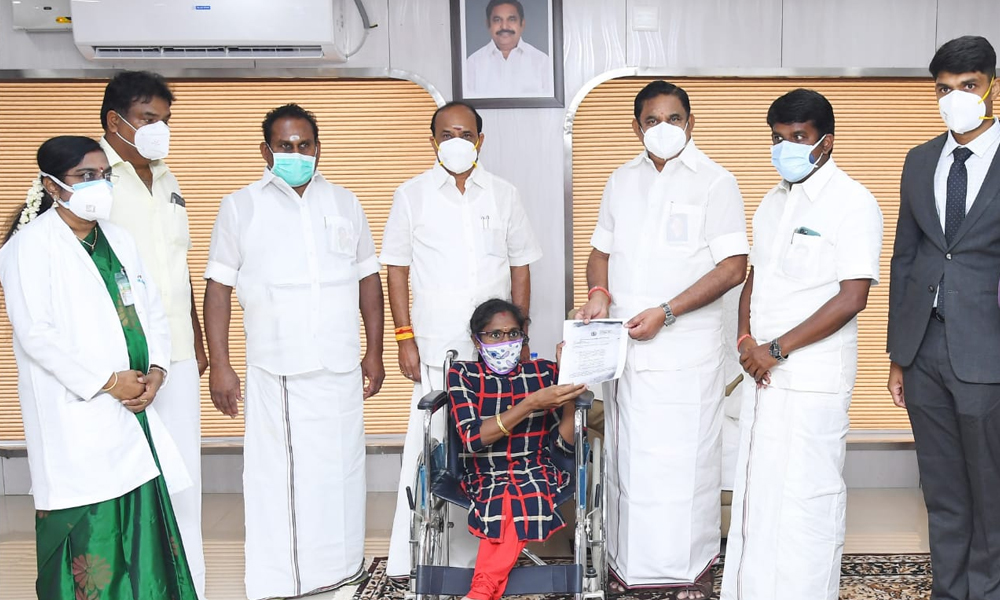Differently-Abled Woman Gets Job Within An Hour Of Petitioning Tamil Nadu Chief Minister