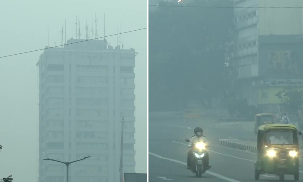 Delhi-NCR Air Quality Remains In Severe Category After Diwali, People Seen Defying Firecracker Ban