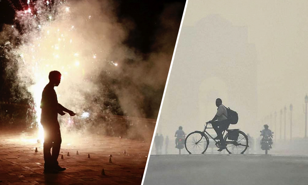 Delhi Records Worst Air Quality In Four Years After Diwali As Residents Burst Crackers Despite Ban