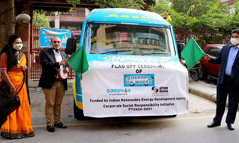 IREDA Hands Over Mobile Medical Van For Specially-Abled Children In Himachal Pradesh