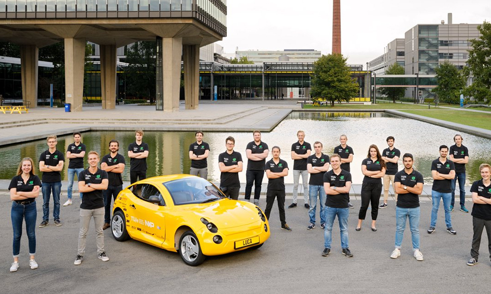 Dutch Students Make Two-Seater Electric Car Entirely Out Of Waste Material