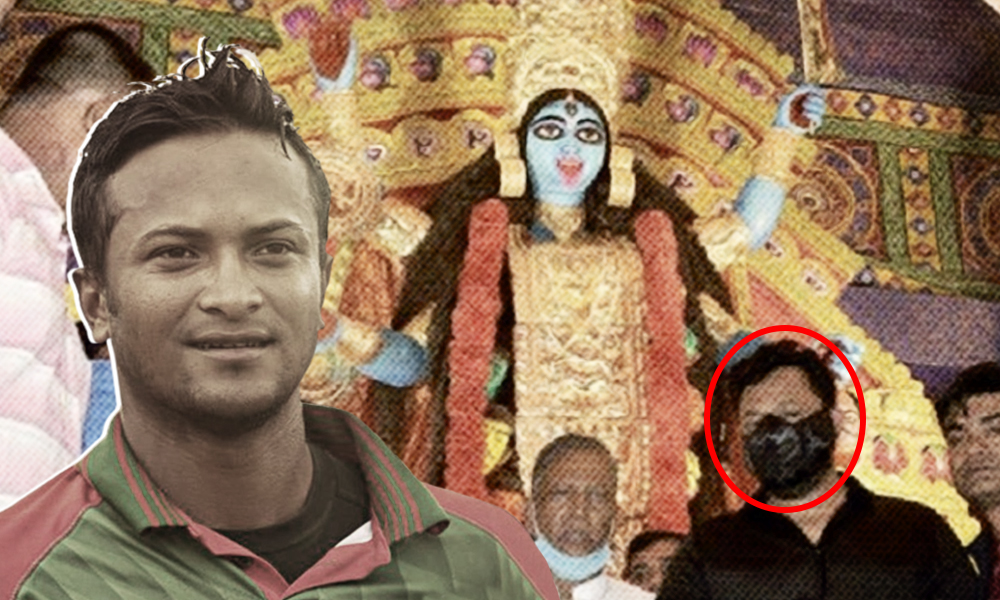Bangladesh Cricketer Shakib Al Hasan Apologises For Attending Durga Puja After Threat To Life