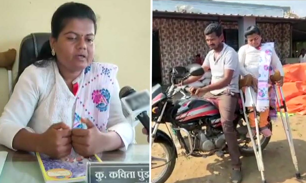 Maharashtra: 34-Year-Old Specially-Abled Woman Becomes Sarpanch Of Two Villages