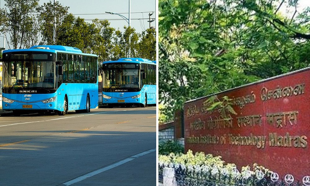 IIT Madras To Run Electric Bus Pilot Project For Sustainability In Campus