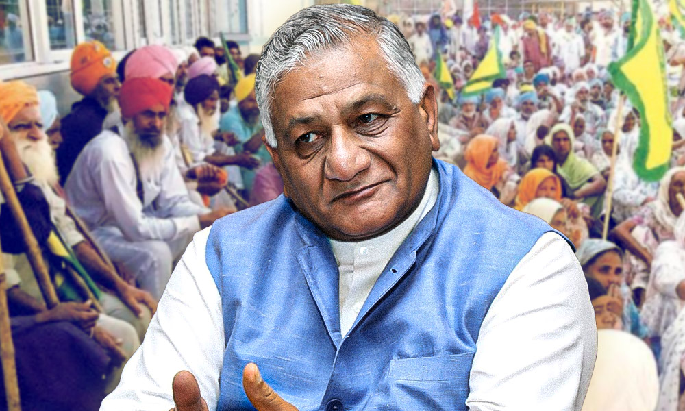 Protestors Dont Appear To Be Farmers In Pictures, Says Union Minister VK Singh