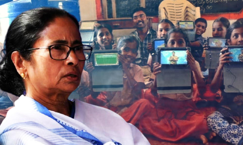 West Bengal: Mamata Banerjee Announces Free Tabs For Government School Students To Facilitate Online Learning