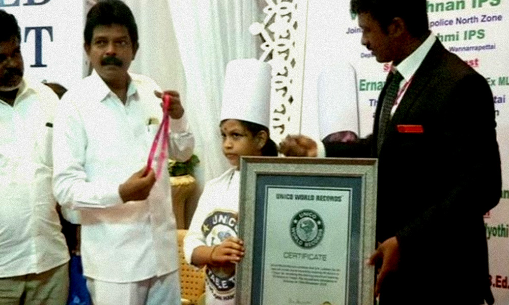 Chennai Girl Cooks 46 Dishes In 58 Minutes, Enters UNICO Book of World Records