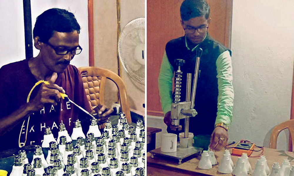 Tripura: 22-Yr-Old Sets Up LED Bulb Factory, Provides Employment To Many