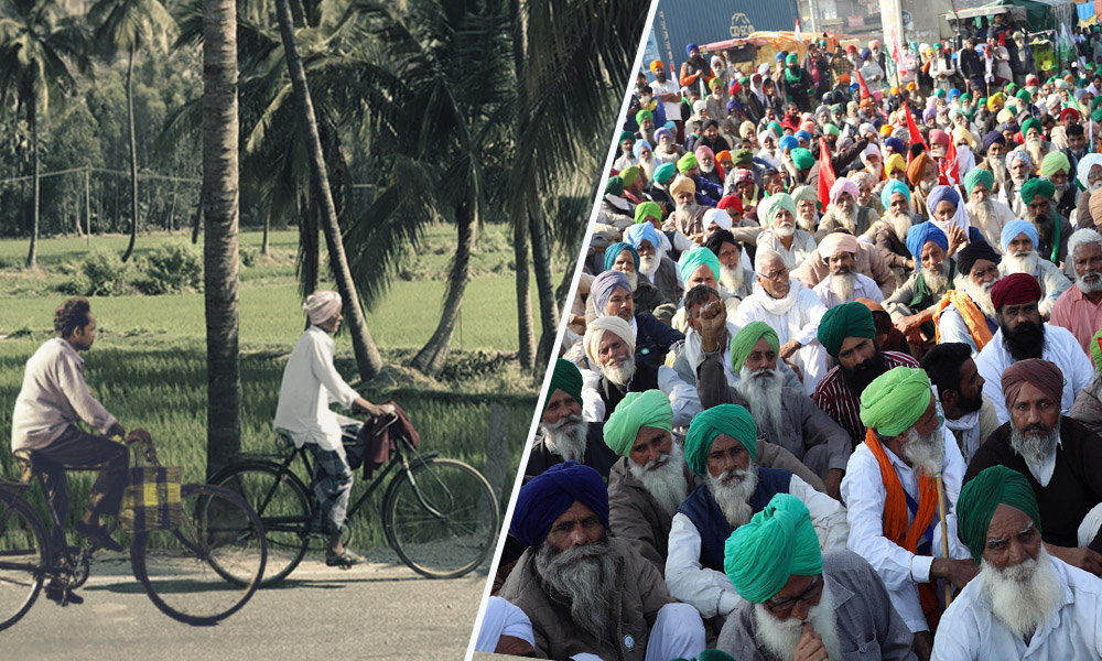 Farmer Cycles 400 Kms From Faridkot To Tikri Border To Join Ongoing Farmers Protest