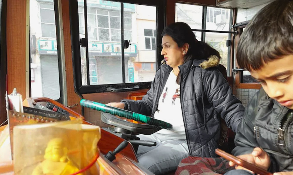 Meet Pooja Devi, First Woman Bus Driver Of Jammu And Kashmir