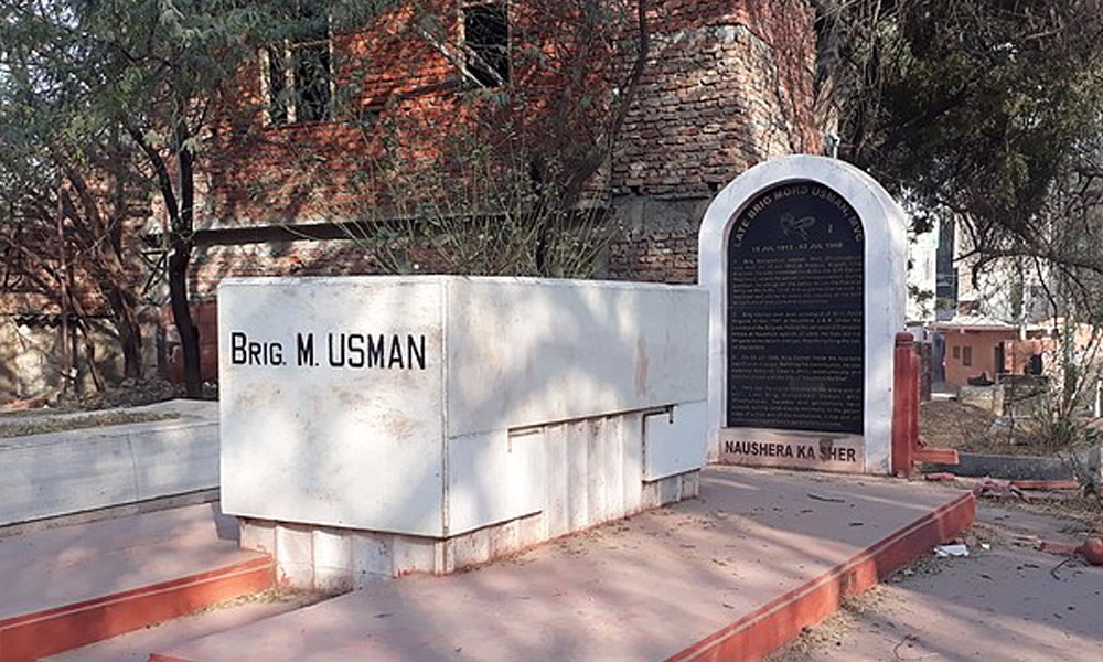 Grave Of Indo-Pak War Hero Brigadier Usman Vandalised At Delhi Cemetery