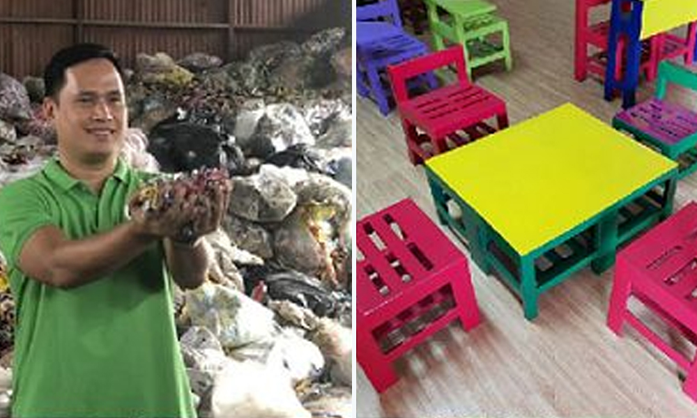 Homes From Waste: Philippines Man Recycles Single-Use Plastic To Manufacture Building Material