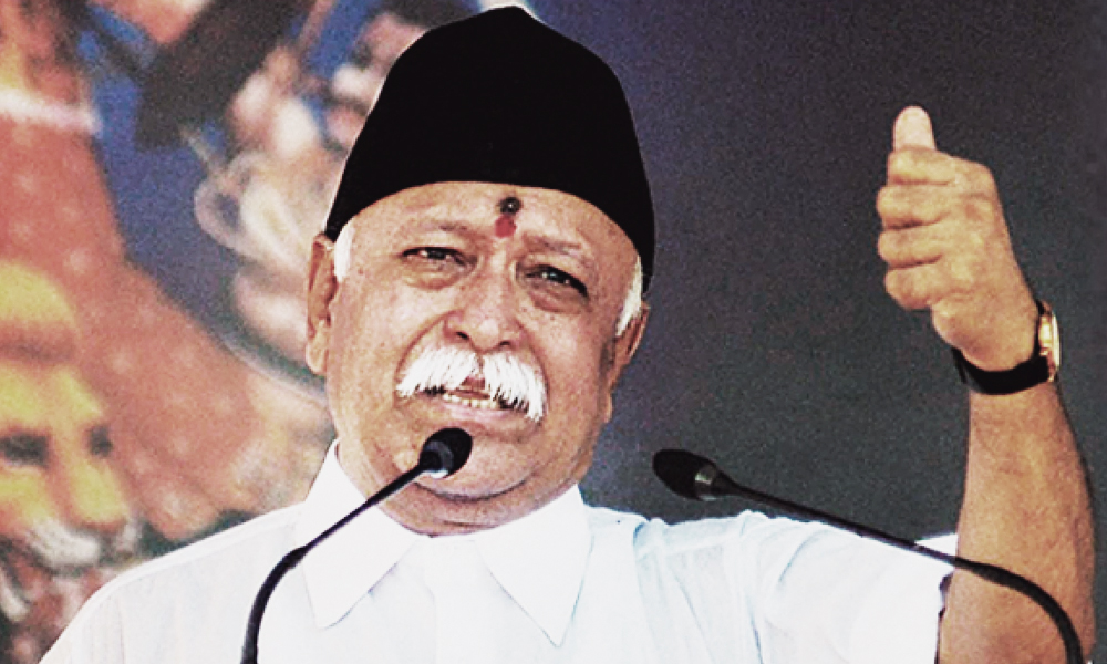 A Hindu Is Automatic Patriot, Never Anti-National: RSS chief Mohan Bhagwat At Book Launch On Gandhi