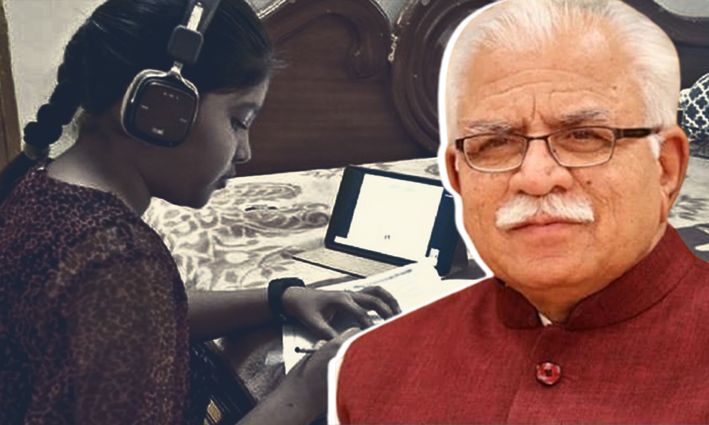 To Facilitate Online Learning, Haryana Govt Set To Distribute 8.20 Lakh Tablets Among Students