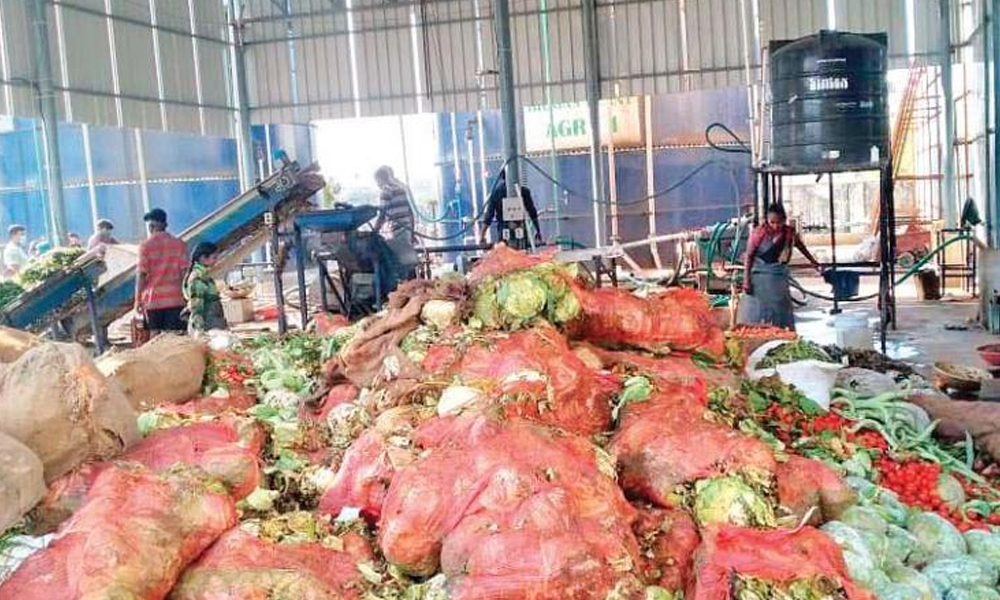 Hyderabad: Vegetable Waste From Bowenpally Market Generates Electricity, Biofuel