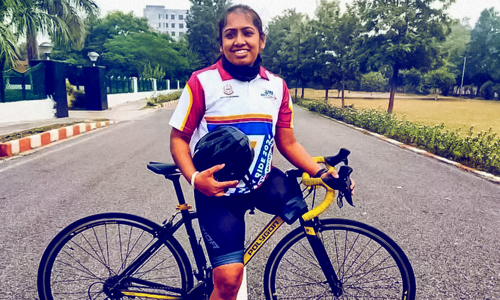 Inspiring! This Paracyclist Pedalled 3,800 Kms From Kashmir To Kanyakumari In 43 Days
