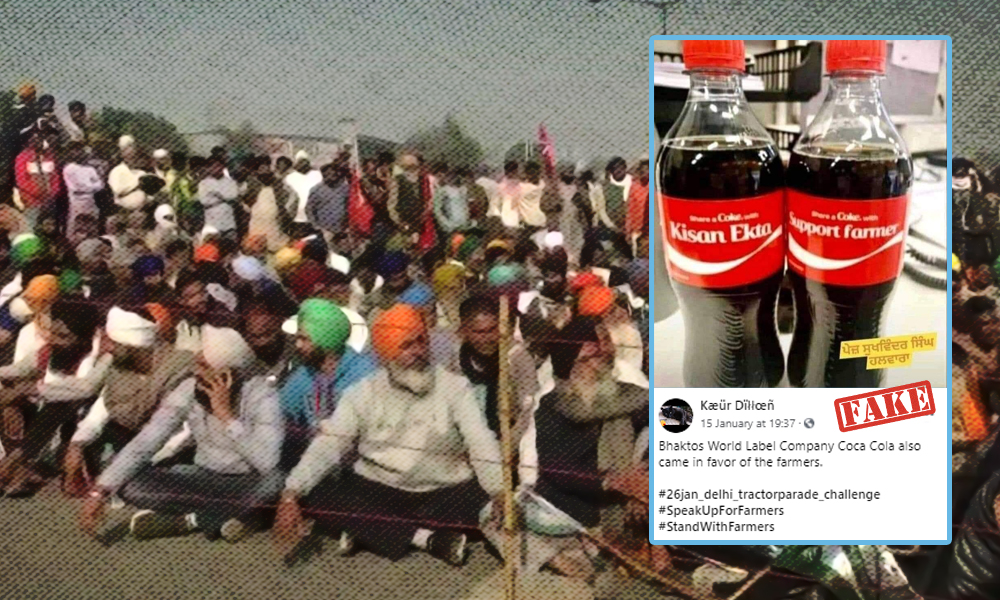 Fact Check: No, Coca-Cola Has Not Launched Any Pro-Farmers Protest Campaign