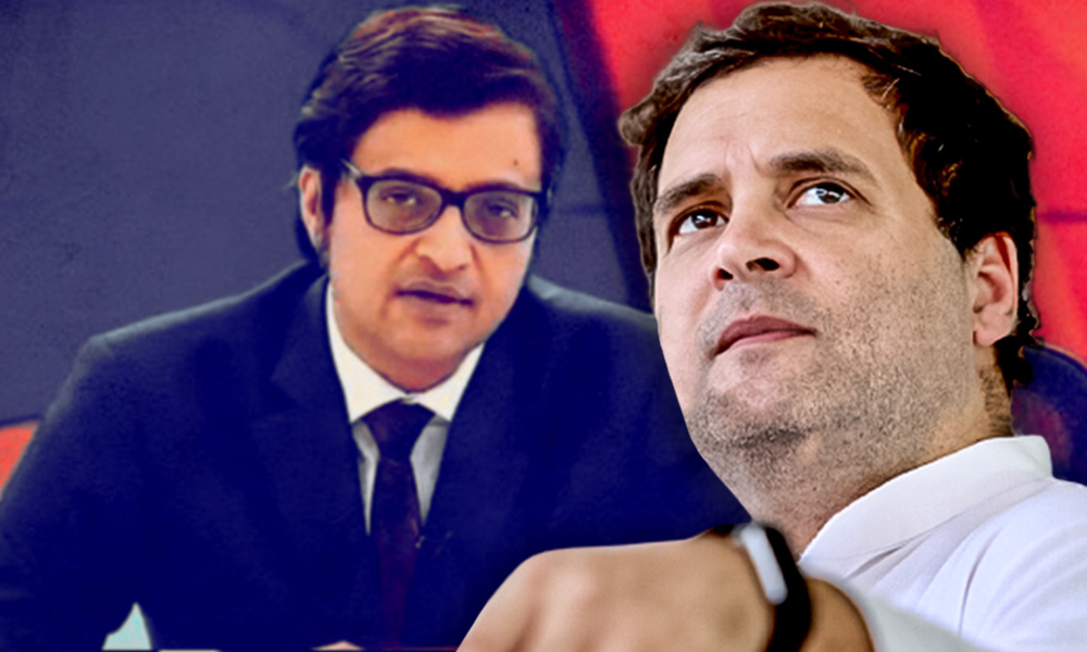 Did PM Modi Leak State Secrets to Arnab Goswami?: Rahul Gandhi Questions Govt