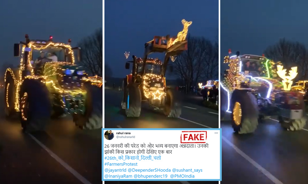 Fact Check: Video From Ireland Shared With Fake Claims Of Farmers Practicing For Republic Day