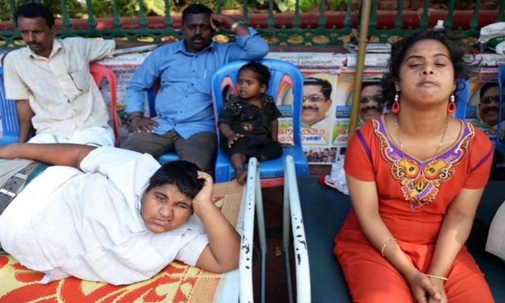 Kerala: Endosulfan Victims Agitate Over Long-Pending Demands, Allege Govts Neglect