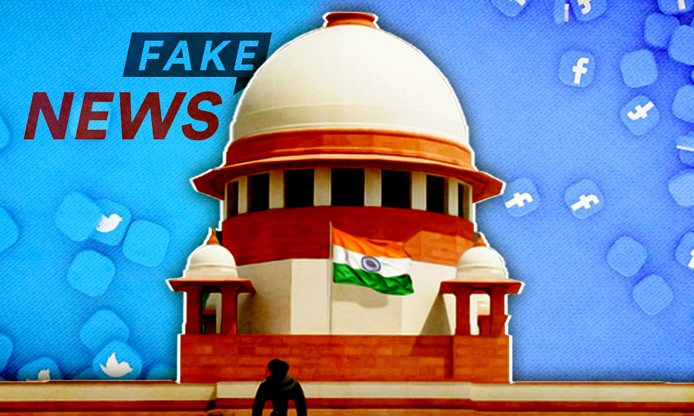 Supreme Court Issues Notice To Centre Over Plea Seeking Law To Regulate Social Media, Curb Fake News, Hate Speech