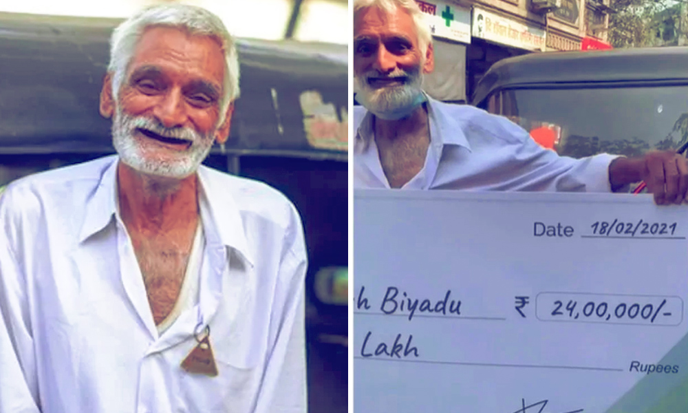 Mumbai Auto Driver Who Sold His House To Fund Granddaughters Education Receives Rs 24 Lakh In Donation
