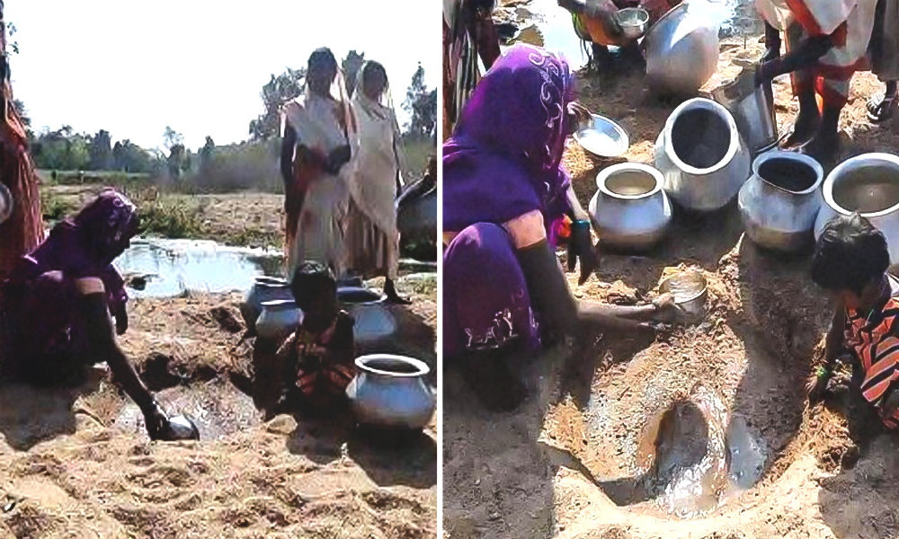 Chattisgarh: Deprived Of Safe Drinking Water, Villagers In Kundru Forced To Consume Drainage Water