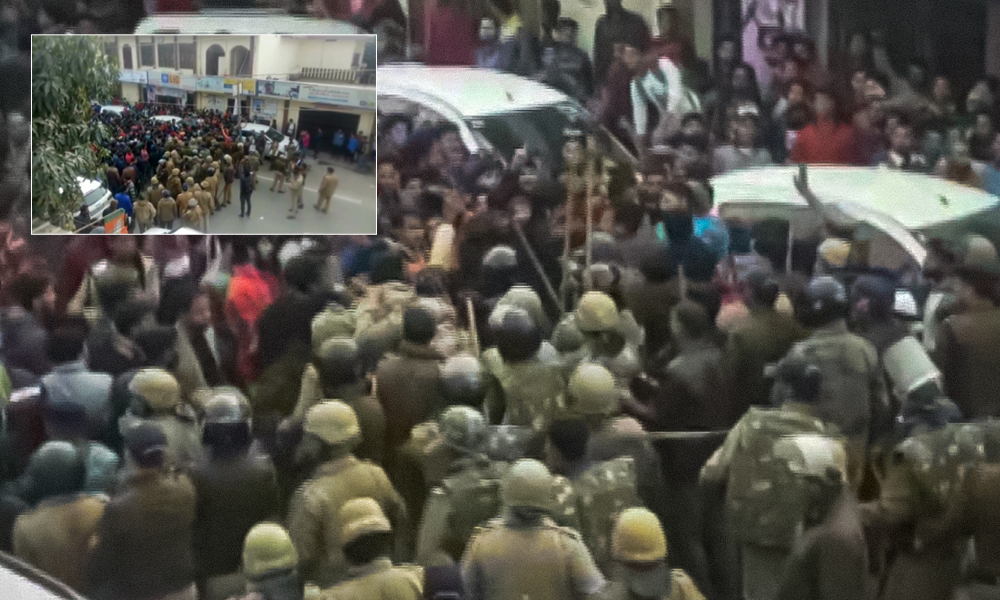 Uttarakhand Police Lathi-Charge Protesters Marching To Vidhan Sabha, CM Calls It Unfortunate, Orders Probe