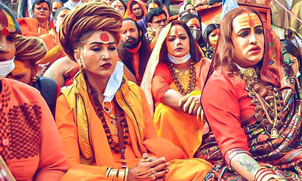 In A First, Transgender Akhada Participates In Mahakumbh Rituals At Haridwar