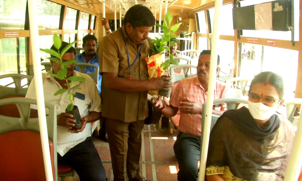 Planting For Future: Tamil Nadu Bus Conductor Plants 3 Lakh Sapling In 30 Years, Wins Hearts