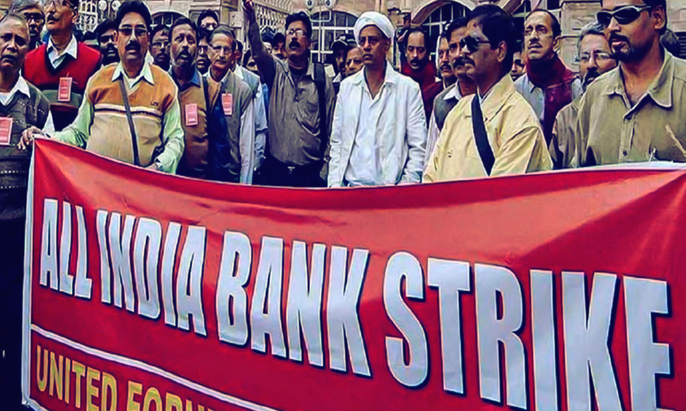 Bank Unions Call For Two Days Strike Against Govts Plan To Privatise Public Sector Banks