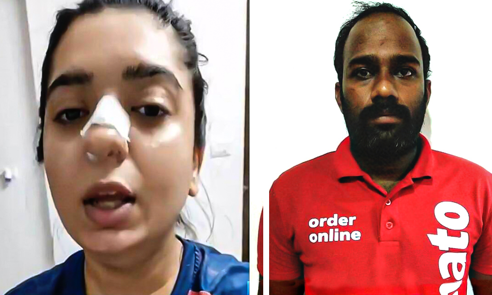 Didnt Do Anything, Bengaluru Woman Hurt Herself: Zomato Delivery Man