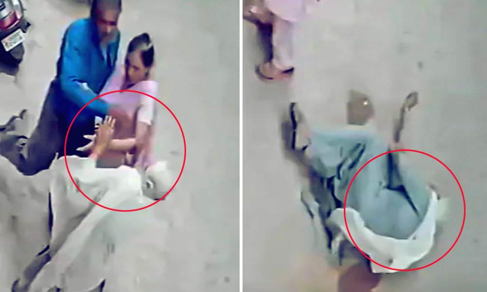 [Video] Elderly Woman In Delhi Dies After Son Slaps Her, Act Caught On Camera