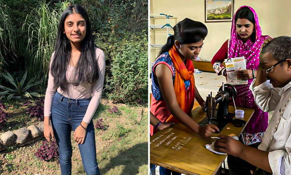 Meet Sameera Jalan, 16-Year-Old Who Turns Waste Fabric Into Bags, Helps Woman Earn Rs 900 A Month
