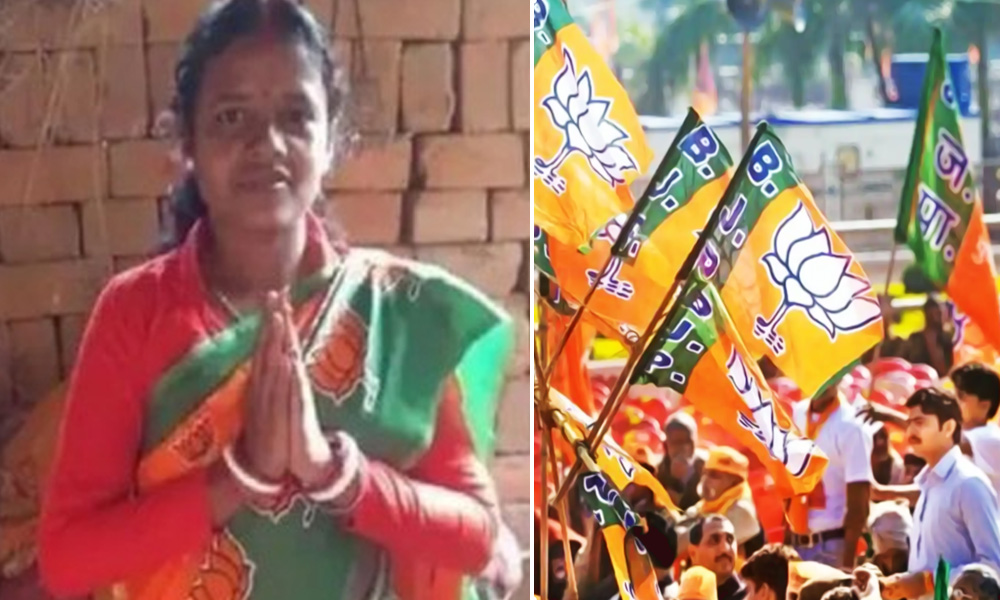 West Bengal: BJP's Saltora Candidate Is Daily Wager's Wife, Lives In Mud House, Without Toilet