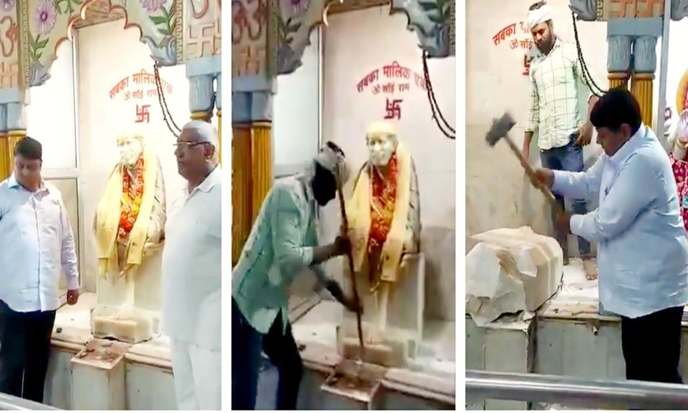 Delhi: Sai Baba Labelled Muslim, Idol Demolished At Shahpur Jat Temple; Devotees File Complaint