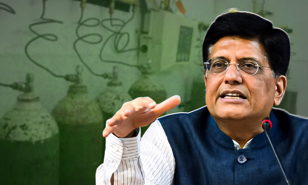 State governments should keep demand under control: Piyush Goyal on Oxygen supply shortage in the country