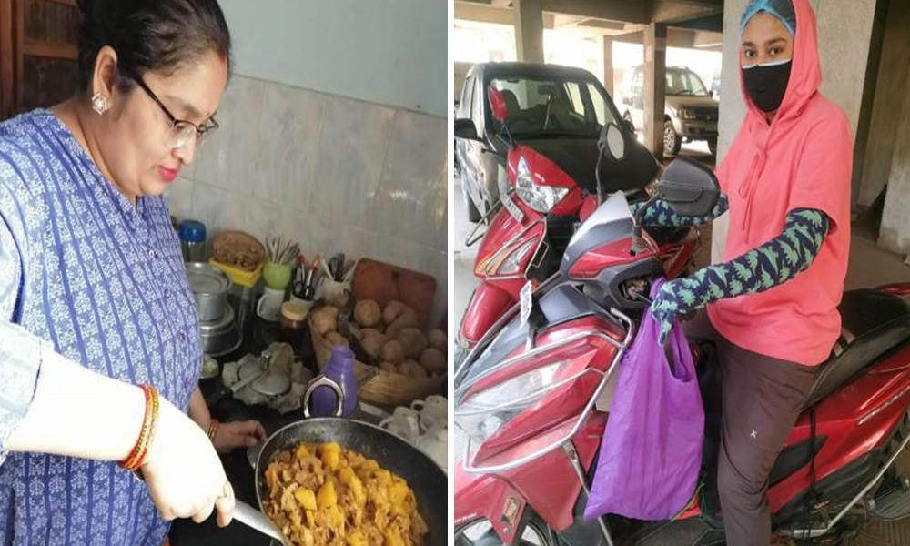 Sisters In Patna Come Forward To Feed The COVID Infected Patients Who Are Under Home-Isolation