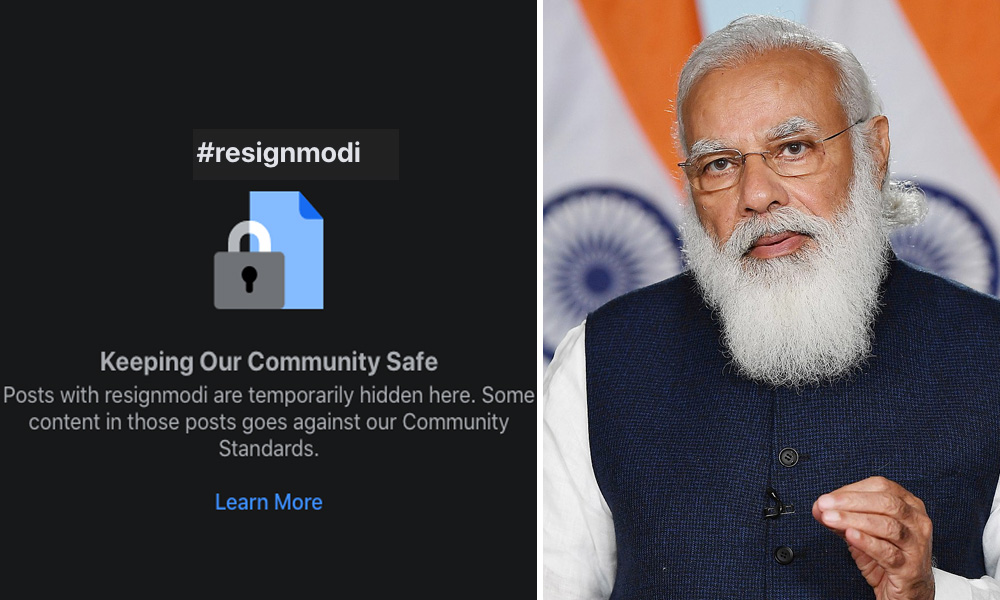 Facebook Blocks Hashtag #ResignModi, Restores Later