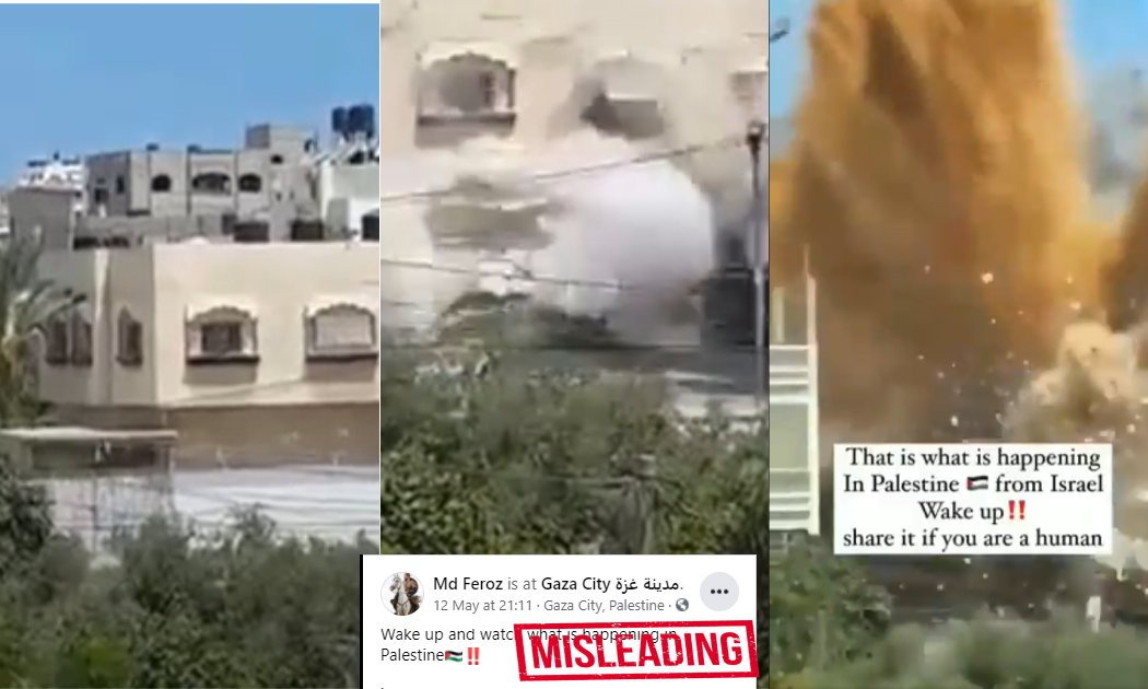 Old Video Of Demolition Of A House Circulated As Recent Israel-Palestine Conflict