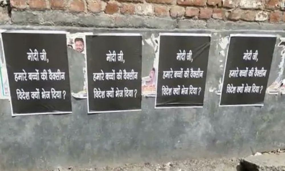 Modiji Why Did You Send Our Childrens Vaccine Abroad?: 25 Arrested In Delhi Over Anti-PM Posters