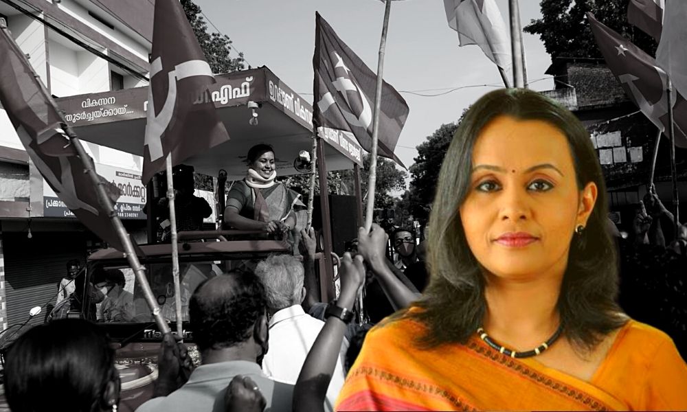 Journalist-Turned-Politician Veena George To Become Keralas Health Minister